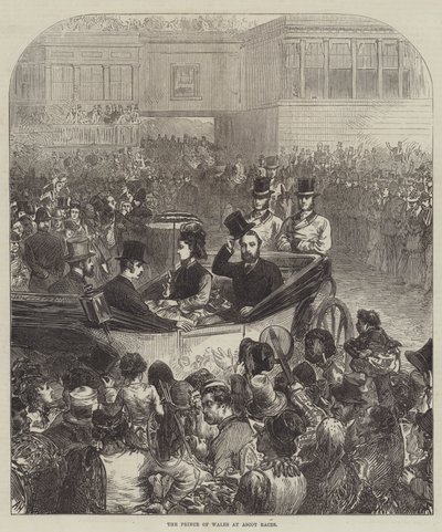O Príncipe de Gales em Ascot Races de Arthur Hopkins