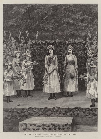 O Colégio da Rainha Rosa Whiteland, Chelsea de Arthur Hopkins