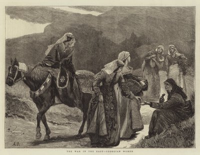 A guerra no leste, mulheres georgianas de Arthur Hopkins