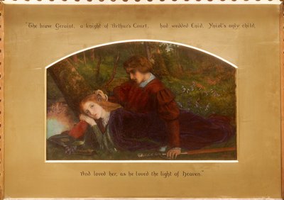 Enid e Geraint de Arthur Hughes