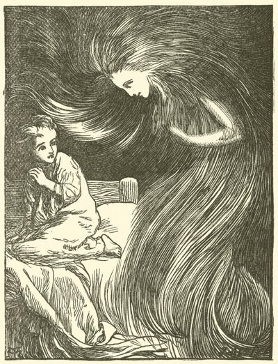 Na parte de trás do vento norte de Arthur Hughes