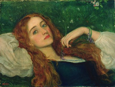 Na grama de Arthur Hughes