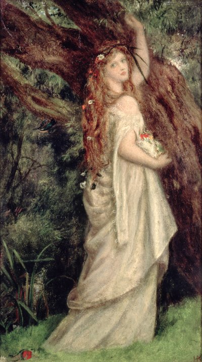 Ofélia de Arthur Hughes