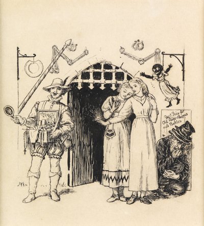 Diamante do mascate de Arthur Hughes