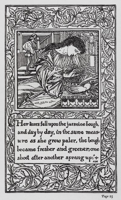 Hans Christian Andersen: O Elfo Rosa (litho) de Arthur Joseph Gaskin