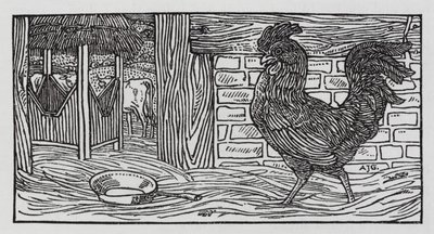Hans Christian Andersen: "Não há dúvidas sobre isso" (litho) de Arthur Joseph Gaskin