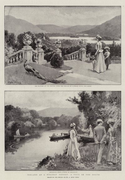 Irlanda como um Resort de Férias, um Tour no Sul de Arthur Kemp Tebby
