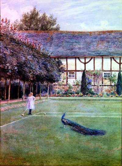 Sobre a relva de Croquet de Arthur L. Hewlett
