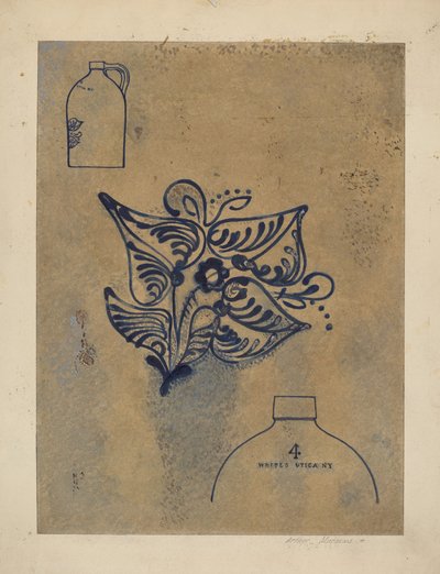 Jarro, c. 1937. de Arthur Matthews