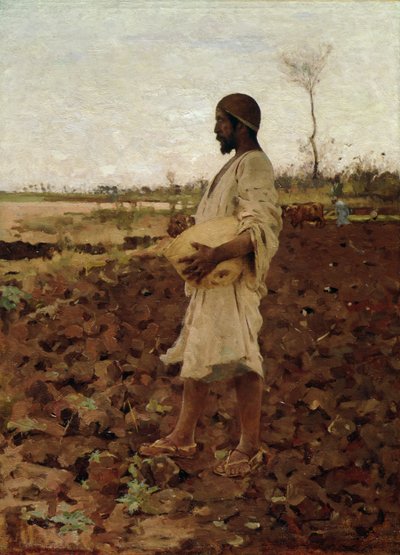Um semeador egípcio, 1881 de Arthur Melville