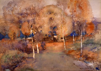 outono - Loch Lomond de Arthur Melville