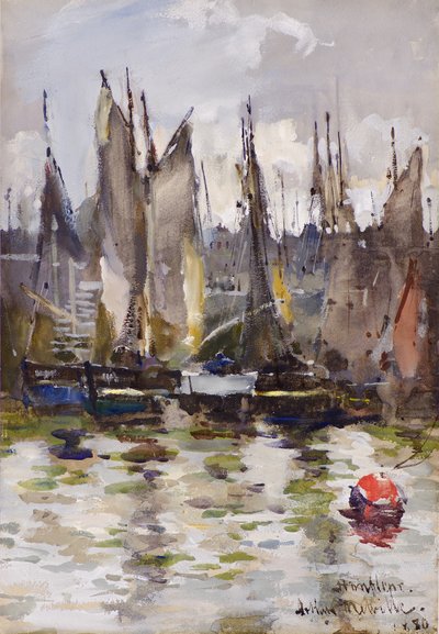 Porto de Honfleur de Arthur Melville