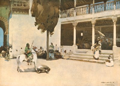 O espião capturado, 1895, c1930. de Arthur Melville