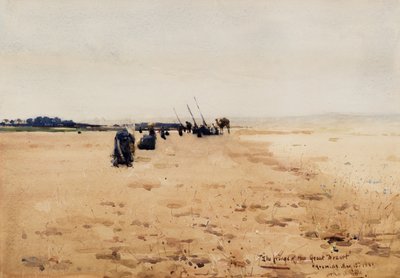 A Franja do Grande Deserto de Arthur Melville