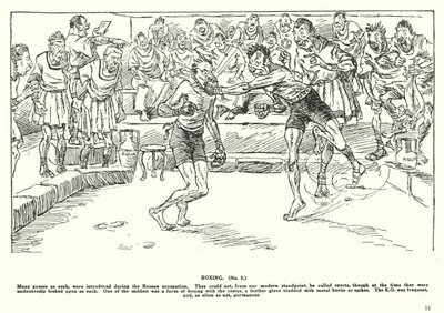 Boxe (litografia) de Arthur Moreland