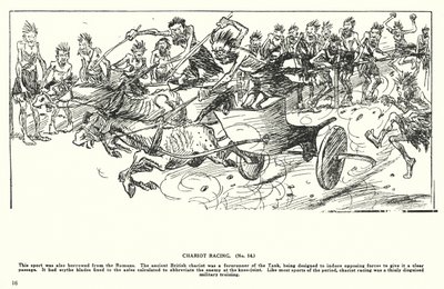 Corrida de bigas (litografia) de Arthur Moreland