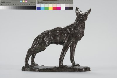 Alerta Coyote (bronze) de Arthur Putnam