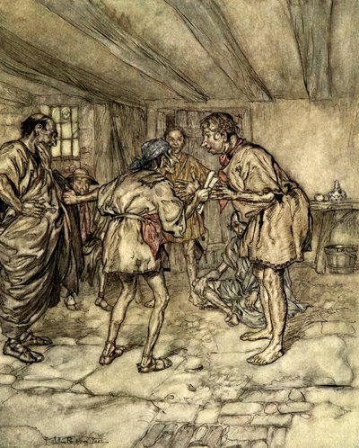Sonho de uma noite de verão de Arthur Rackham