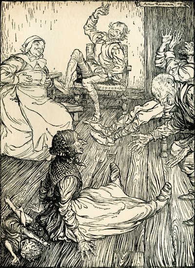 Sonho de uma noite de verão de Arthur Rackham
