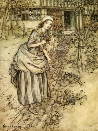 Sonho de uma noite de verão de Arthur Rackham