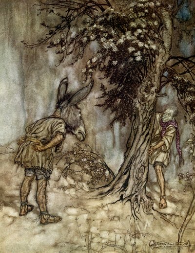 Sonho de uma noite de verão de Arthur Rackham
