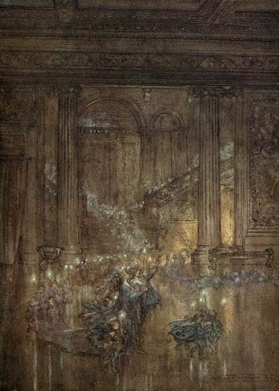 Sonho de uma noite de verão de Arthur Rackham