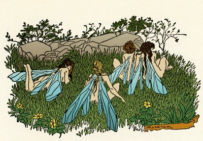 Um Sonho de Noites de Verão por William Shakespeare de Arthur Rackham