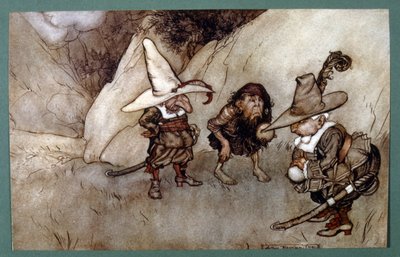 Uma pequena história do autor americano Washington (ilustração) de Arthur Rackham