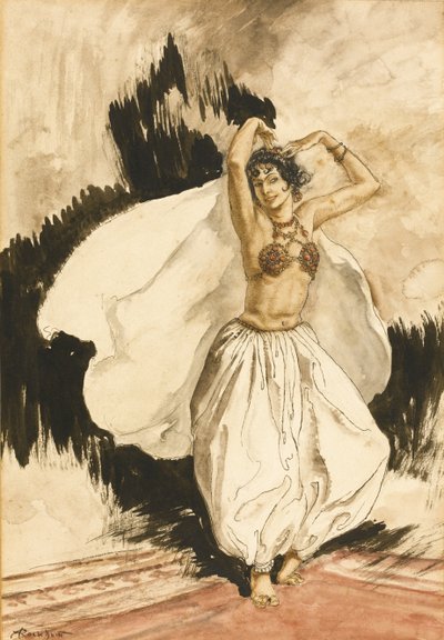 Anitras Dance. Ilustração para Peer Gynt, de Henrik Ibsen de Arthur Rackham