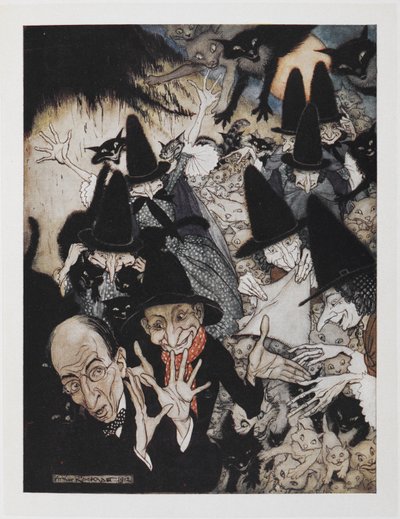 Como eu ia para St. Ives de Arthur Rackham