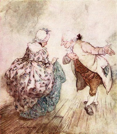 Uma canção de natal de Charles Dickens de Arthur Rackham