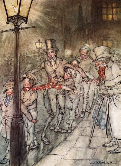 Christmas Carol, Arthur Rackham de Arthur Rackham