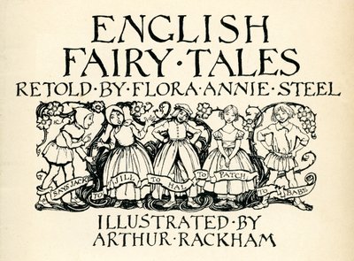 contos de fadas ingleses de Arthur Rackham