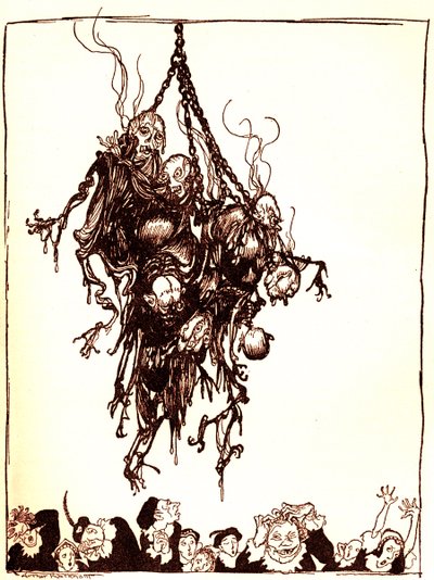 &39;Hop-Frog&39; de Edgar Allan Poe de Arthur Rackham
