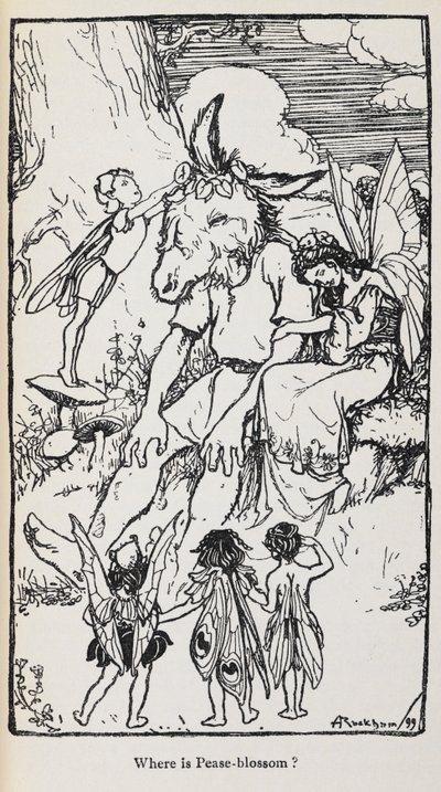 Ilustração de A Midsummer Night