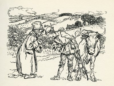 Jack e o Pé de Feijão de Arthur Rackham