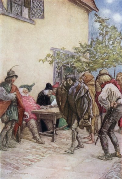 Rei Henrique IV parte 2 de Arthur Rackham