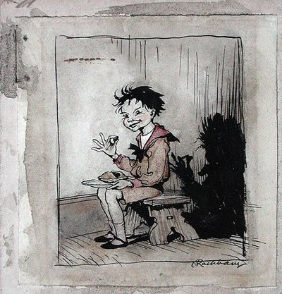 Pequeno Jack Horner, ilustração de 