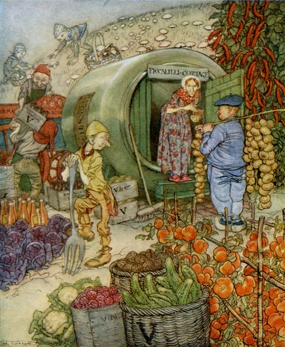 Sr. e Sra. Vinegar de Arthur Rackham