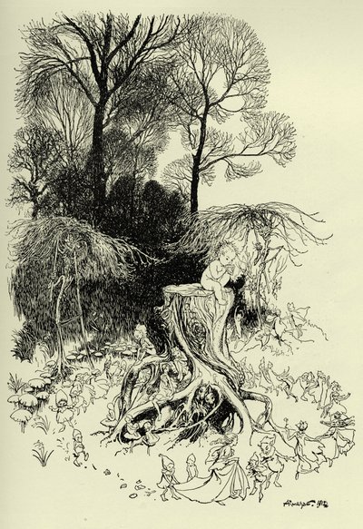 Peter Pan e Fadas de Arthur Rackham