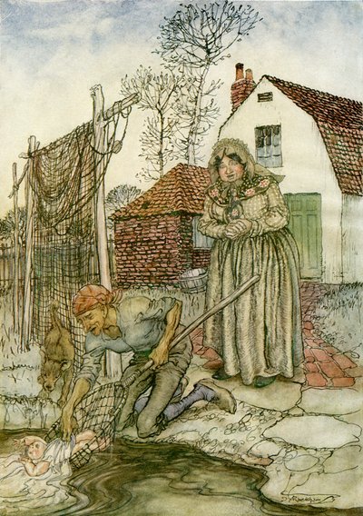O Peixe e o Anel de Arthur Rackham