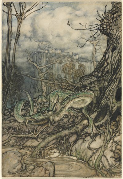 O Dragão Verde de Arthur Rackham