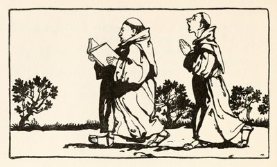 O Bruxa sentou-se contra a parede, de Morgans Frenzy em Irish Fairy Tales de Arthur Rackham