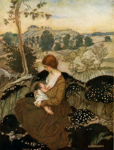 A primavera da vida por AC Swinburne de Arthur Rackham