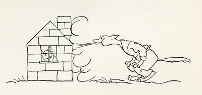 Os Três Porquinhos de Arthur Rackham