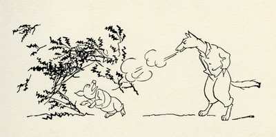 Os Três Porquinhos de Arthur Rackham
