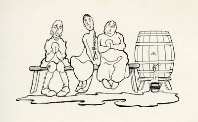 Os três bobos de Arthur Rackham