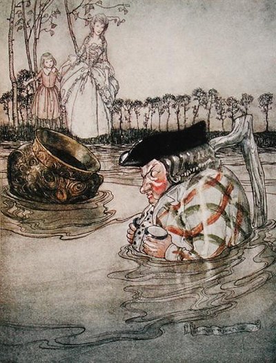 The Two Pots, ilustração de 