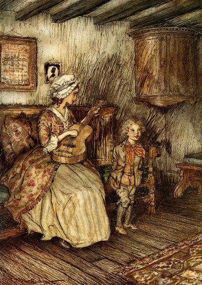 O Vigário de Wakefield de Arthur Rackham