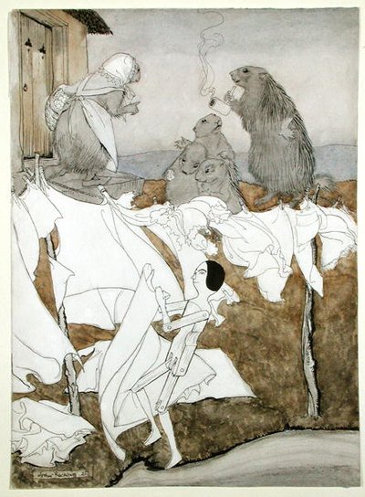 Undine, estudo para 